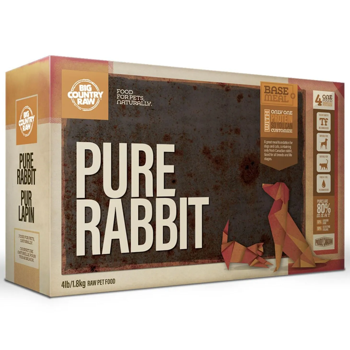 Pure Rabbit Carton Dog & Cat Food
