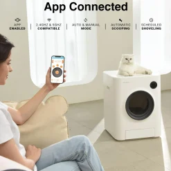 Purrclean Smart Self Cleaning Litter Box with App Control