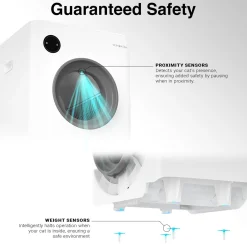 Purrclean Smart Self Cleaning Litter Box with App Control