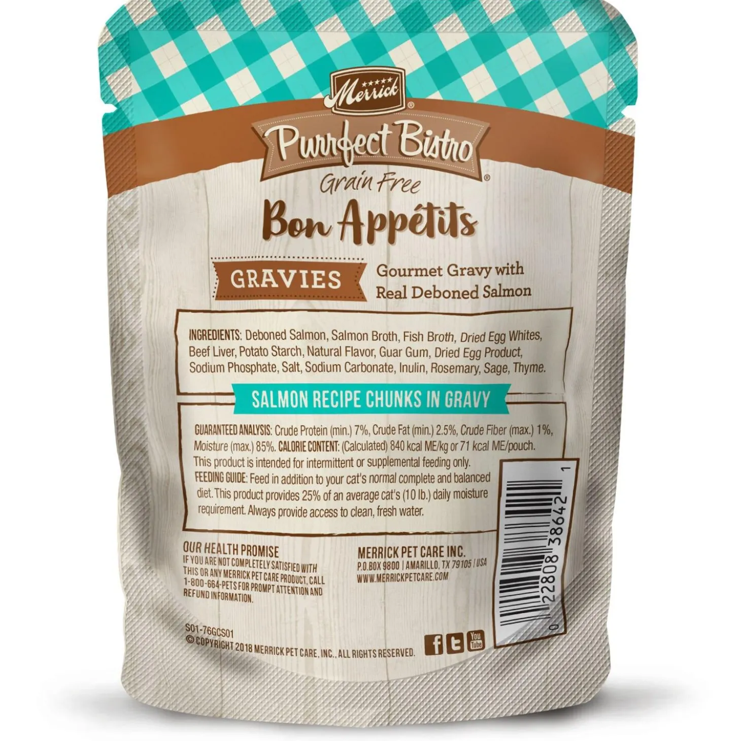 Purrfect Bistro Bon Appetits Morsels Salmon Recipe Cat Food