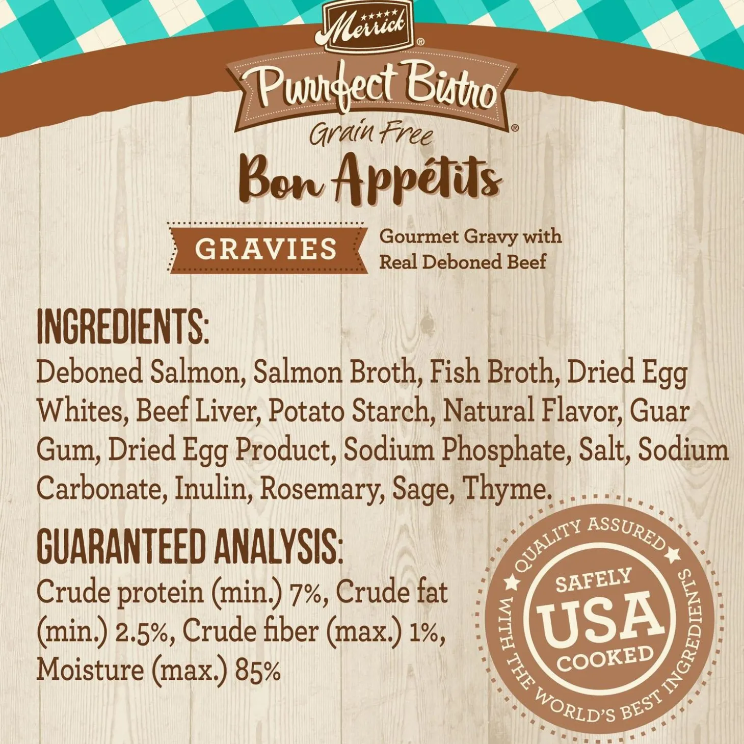 Purrfect Bistro Bon Appetits Morsels Salmon Recipe Cat Food