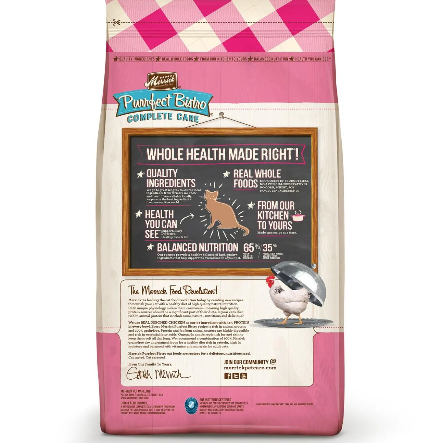 Purrfect Bistro Complete Care Sensitive Stomach Adult Cat Food