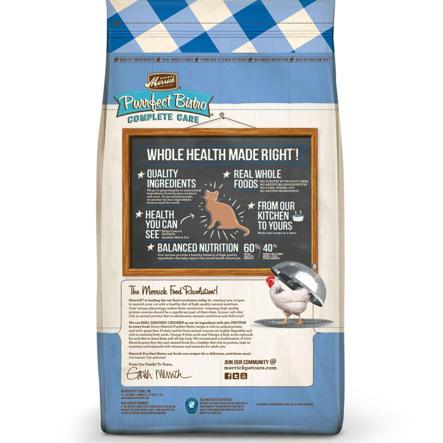 Purrfect Bistro Complete Care Hairball Control Adult Cat Food