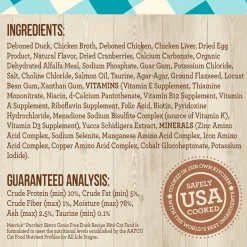 Purrfect Bistro Duck Recipe Pate Cat Food