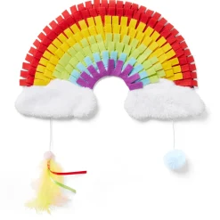 Rainbow Snuffle Cat Mat