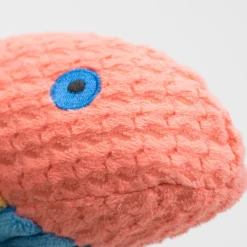 Rauccous Rainbow Trout Knottie Plush Dog Toy