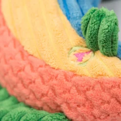 Rauccous Rainbow Trout Knottie Plush Dog Toy