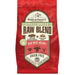 Raw Blend Red Meat Small Breed Recipe Dog Food