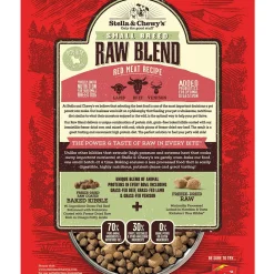 Raw Blend Red Meat Small Breed Recipe Dog Food