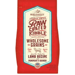 Raw Coated Wholesome Grains Lamb with Pumpkin & Quinoa Recipe Dog Food