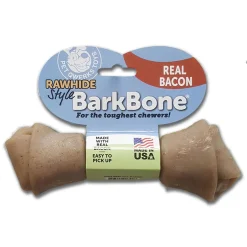 Rawhide Style Bacon Nylon Dog Chew