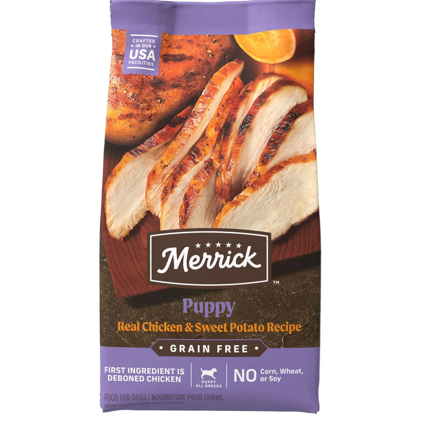 Real Chicken + Sweet Potato Recipe Puppy Dog Food