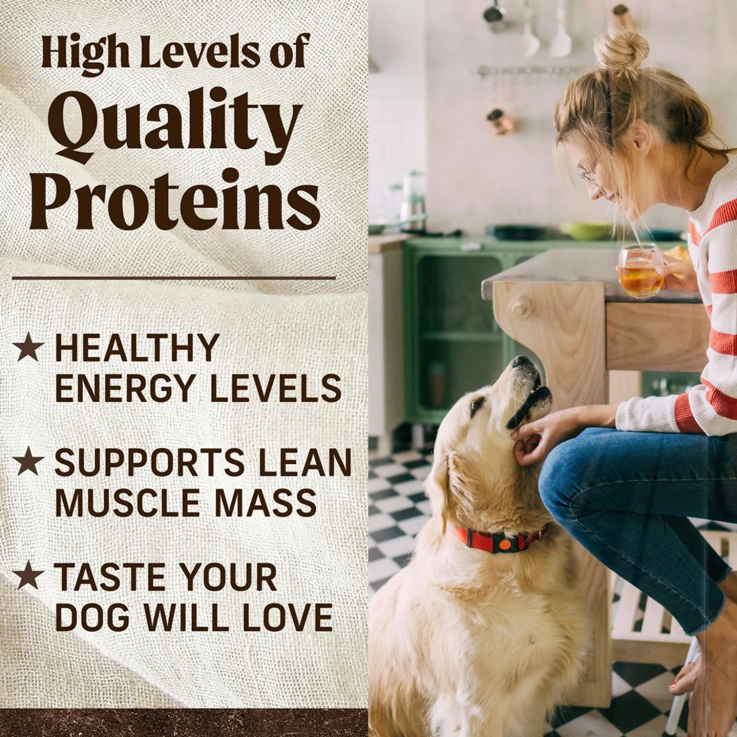 Real Chicken + Sweet Potato Recipe Puppy Dog Food