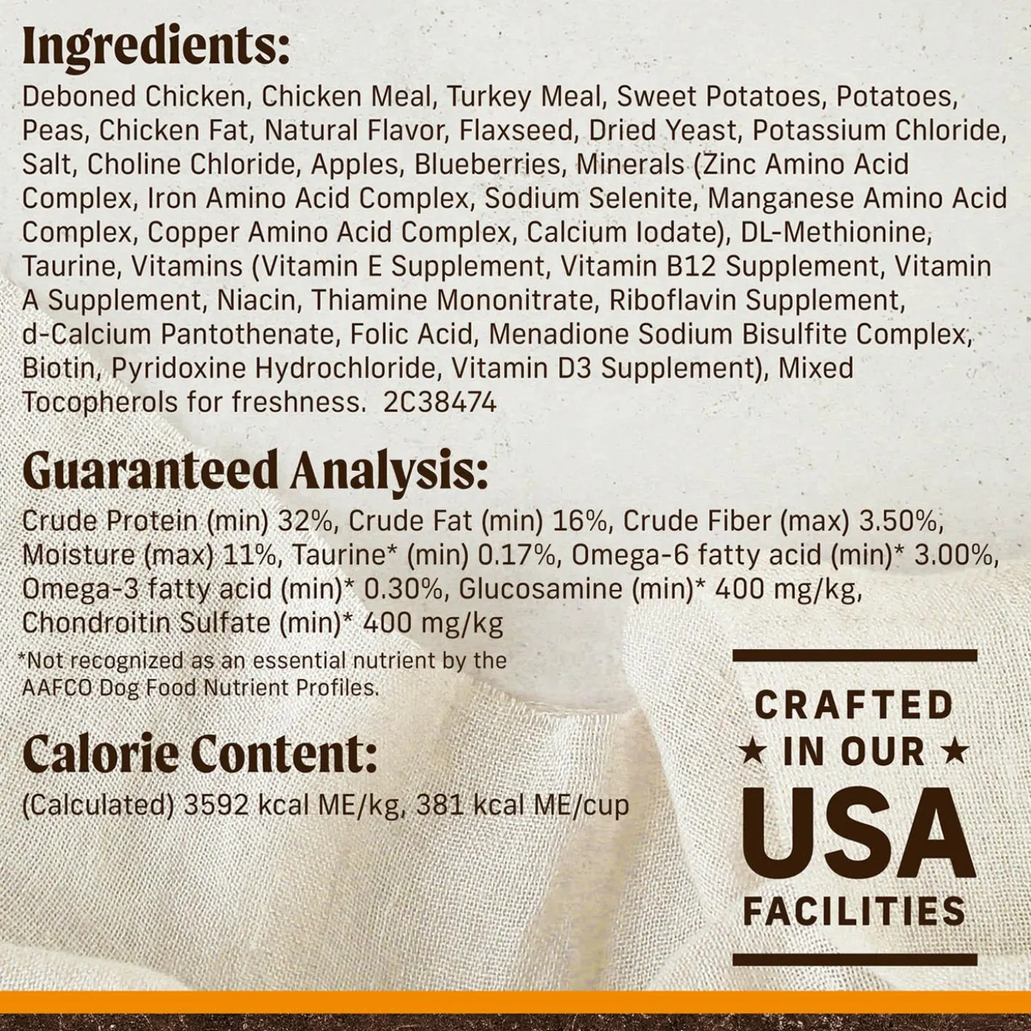 Real Chicken + Sweet Potato Recipe Puppy Dog Food