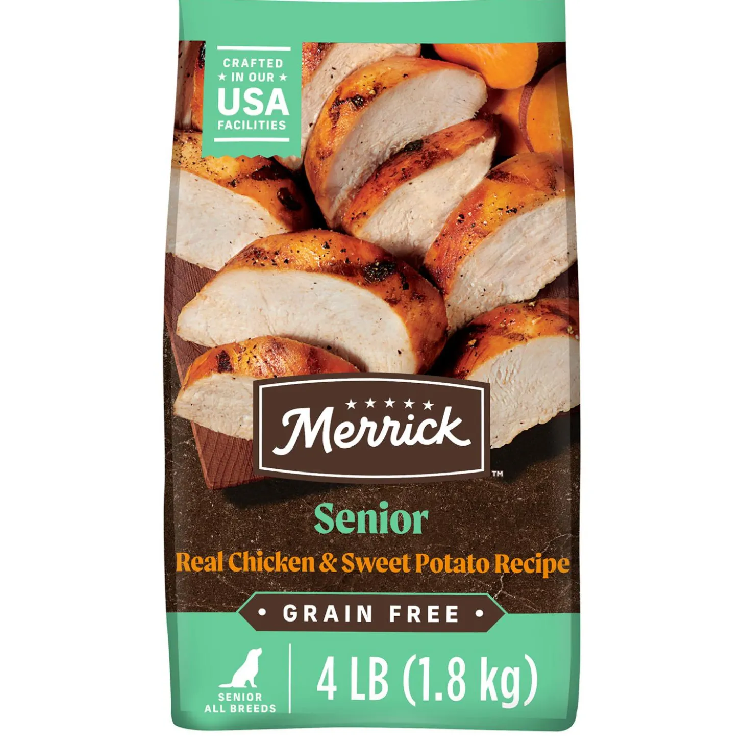 Real Chicken + Sweet Potato Recipe Senior Dog Food