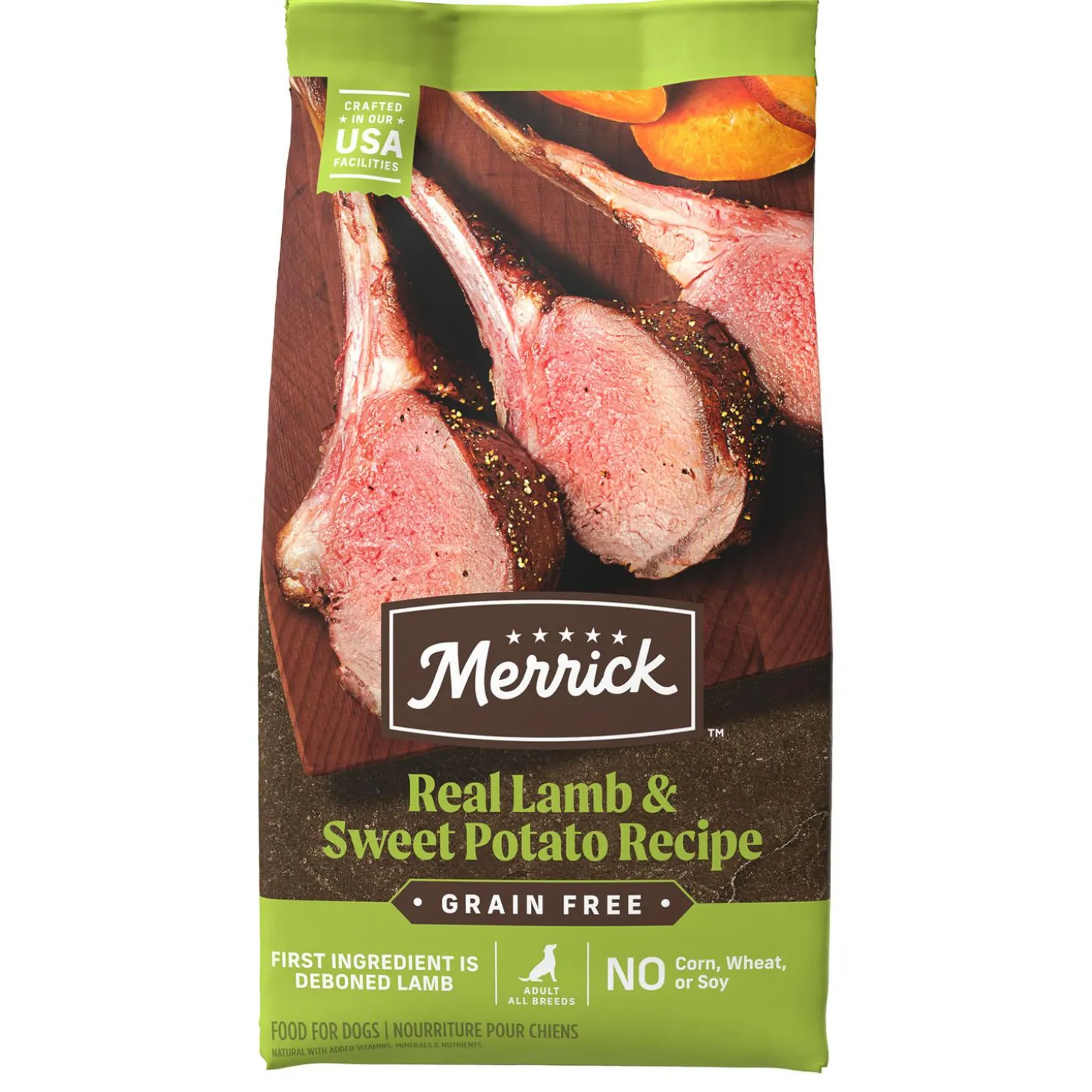 Real Lamb + Sweet Potato Recipe Adult Dog Food