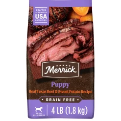 Real Texas Beef + Sweet Potato Puppy Dog Food