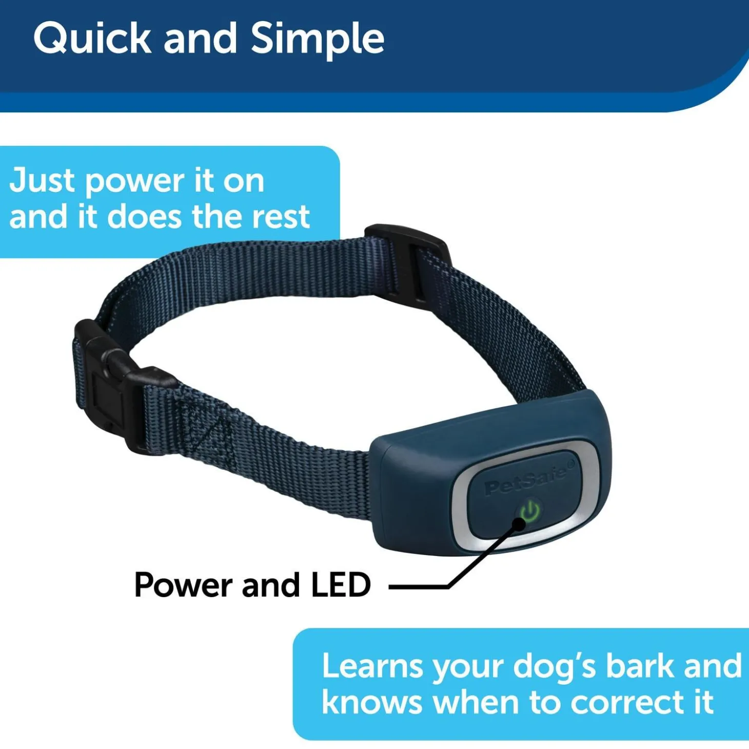 Rechargeable Bark Control Dog Collar