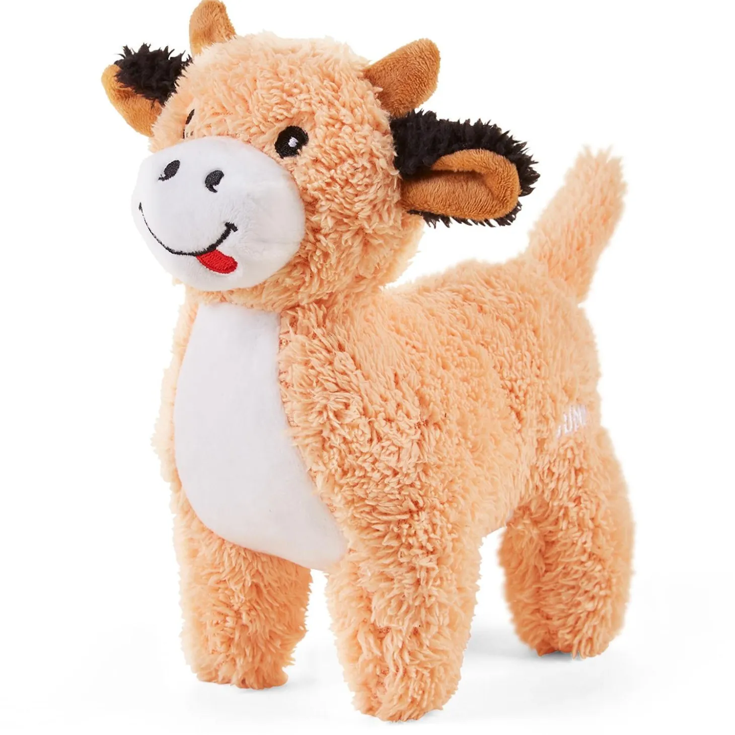 Recycled Plush Cow Dog Toy