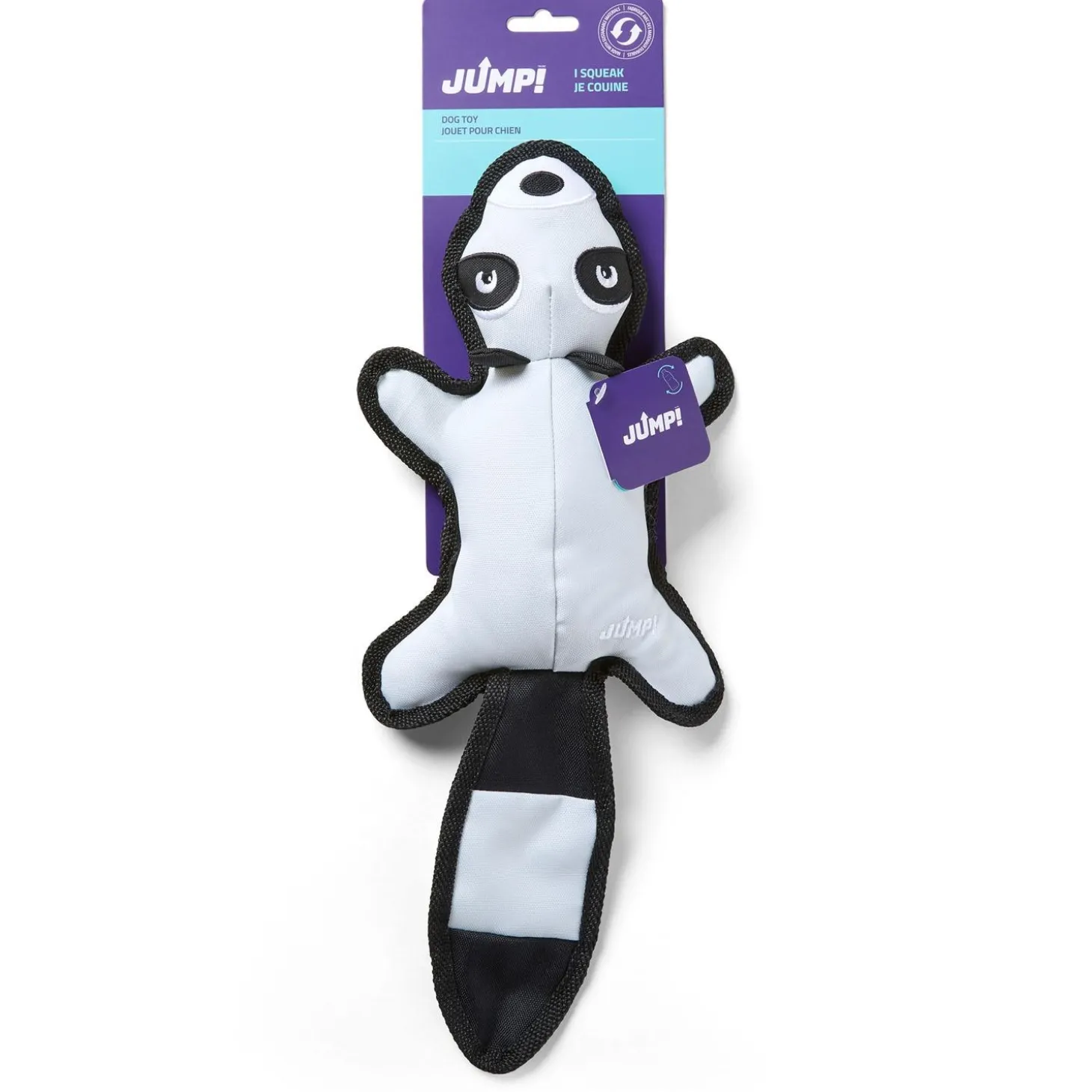 Recycled Tuff Racoon Dog Toy