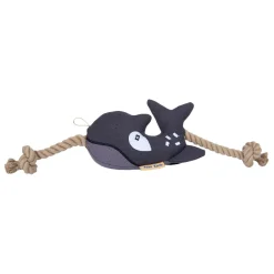 Recycled Whale with Rope