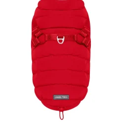 Red Harness Puffer Coat
