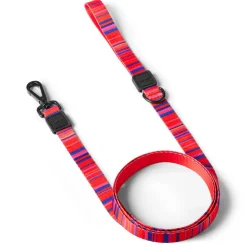 Red Stripe Dog Leash