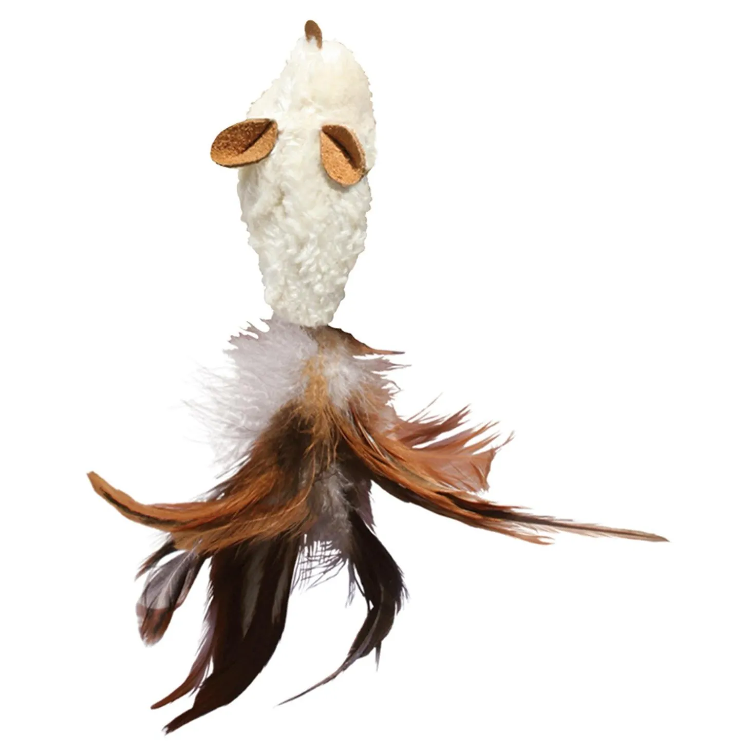 Refillables Feather Mouse Cat Toy