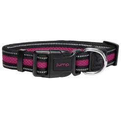 Reflective Air Mesh Pink Dog Collar
