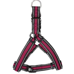 Reflective Air Mesh Step-In Pink Dog Harness