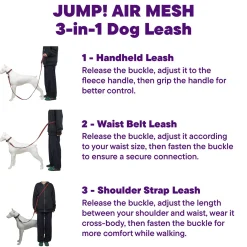 Reflective Mesh Camo Dog Leash