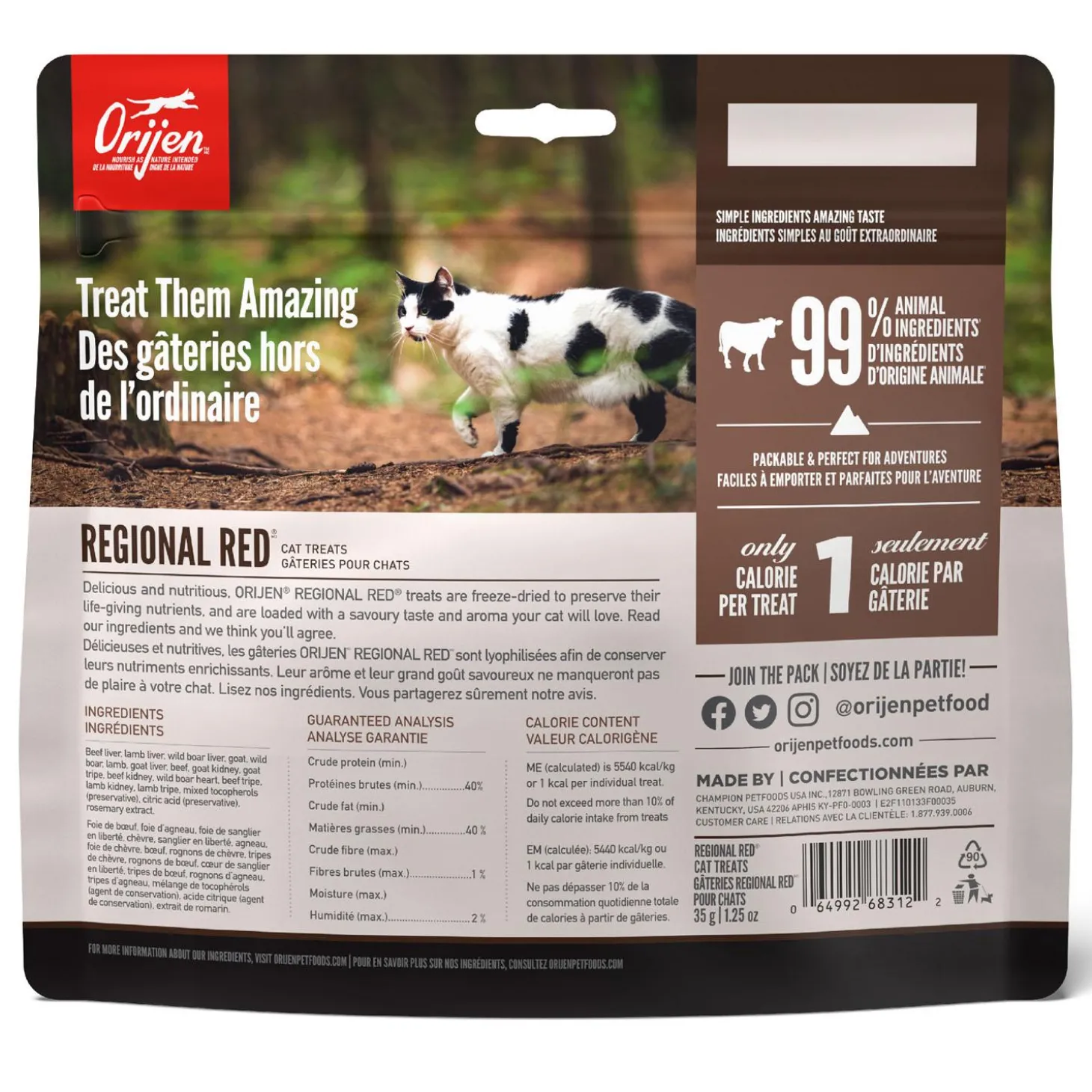 Regional Red Freeze-Dried Cat Treats