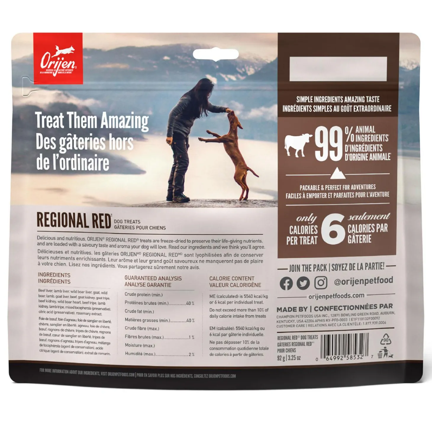 Regional Red Freeze-Dried Dog Treats