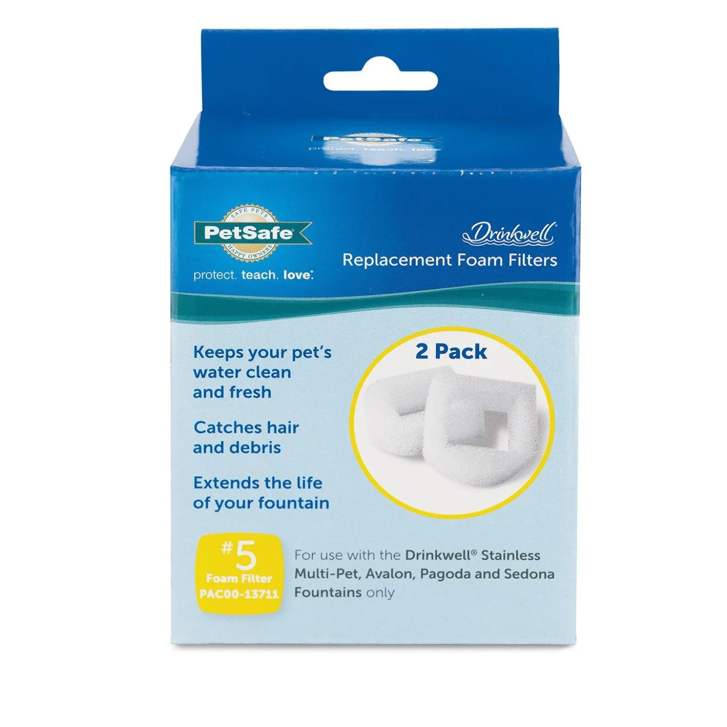 Replacement Foam Filter - 2 pk