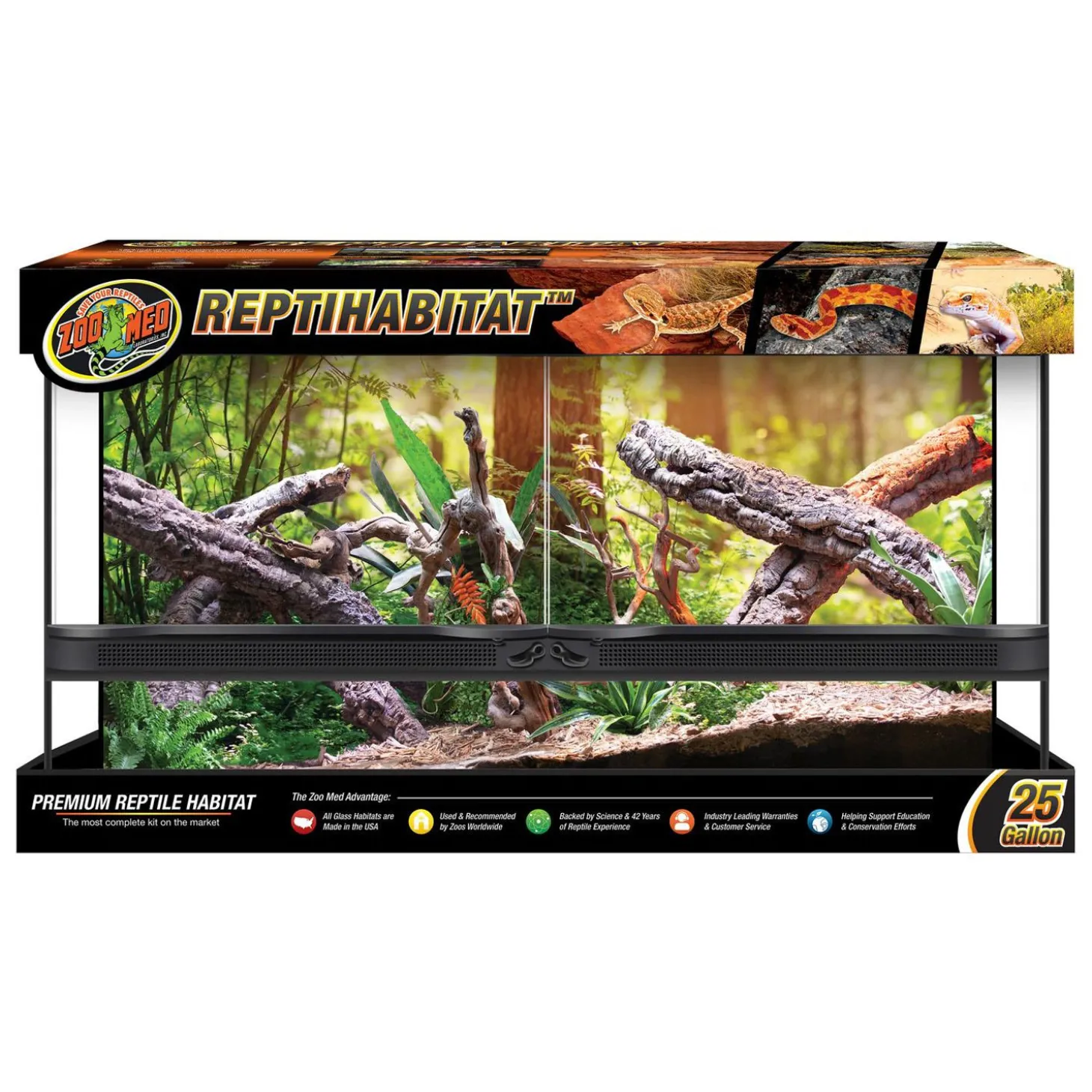 ReptiHabitat Front Opening Terrarium