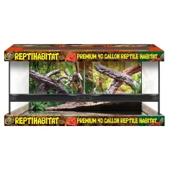 ReptiHabitat Naturalistic 40 Gallon Double Door Premium Terrarium