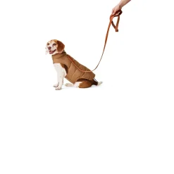 Reversible Brown Puffer Vest