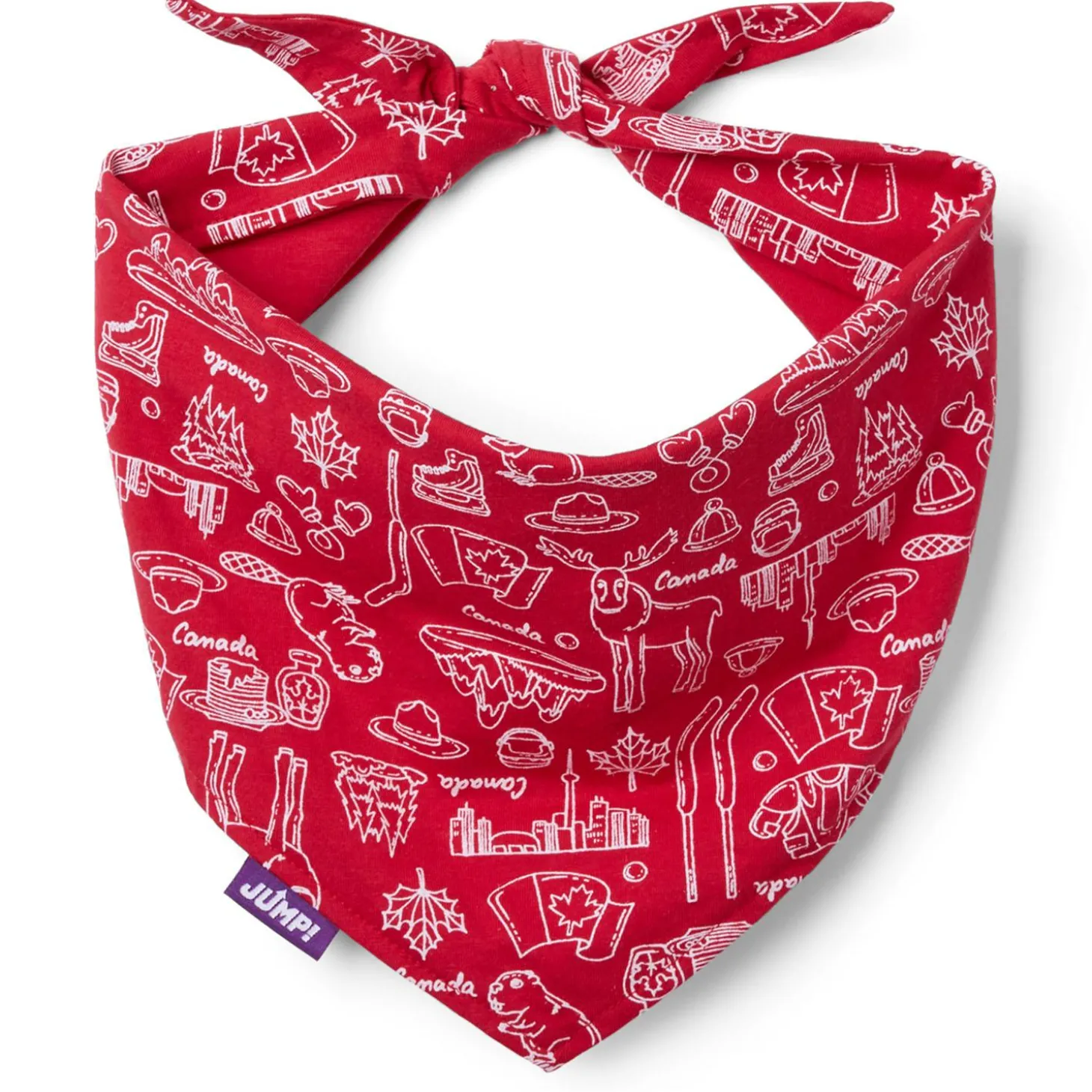 Reversible Canadiana Bandana