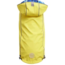 Reversible Elasto-Fit Yellow & Blue Raincoat