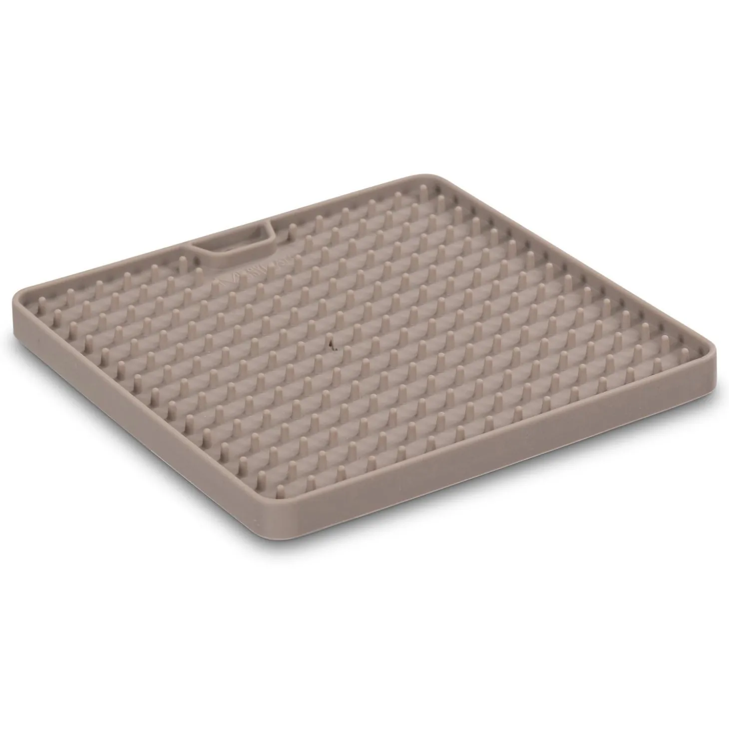 Reversible Interactive Grey Feeding & Licking Mat