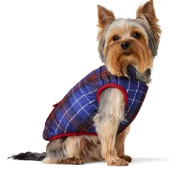 Reversible Puffer Tartan Vest