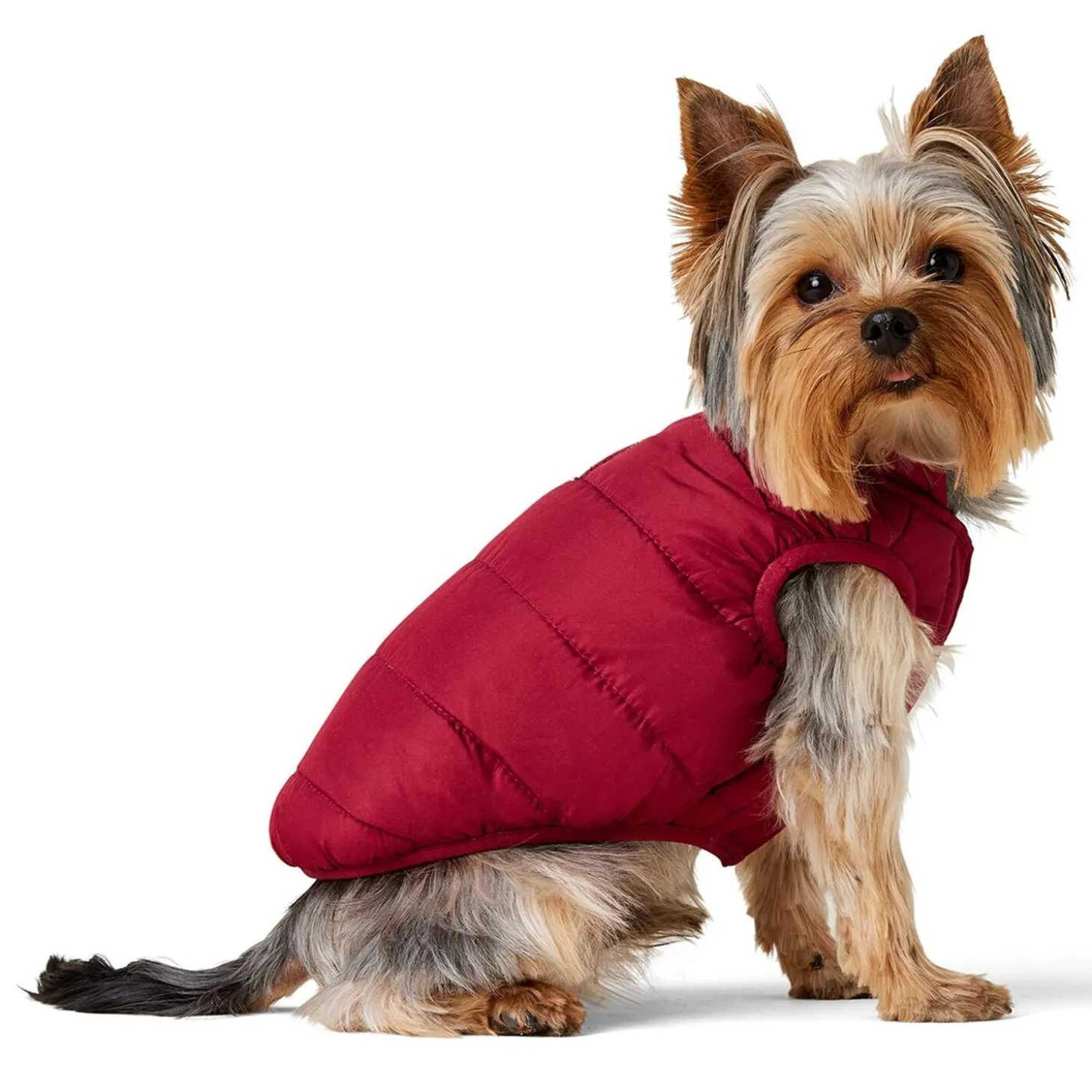 Reversible Puffer Tartan Vest