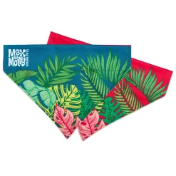 Reversible Slip On Tropical Collar Bandana