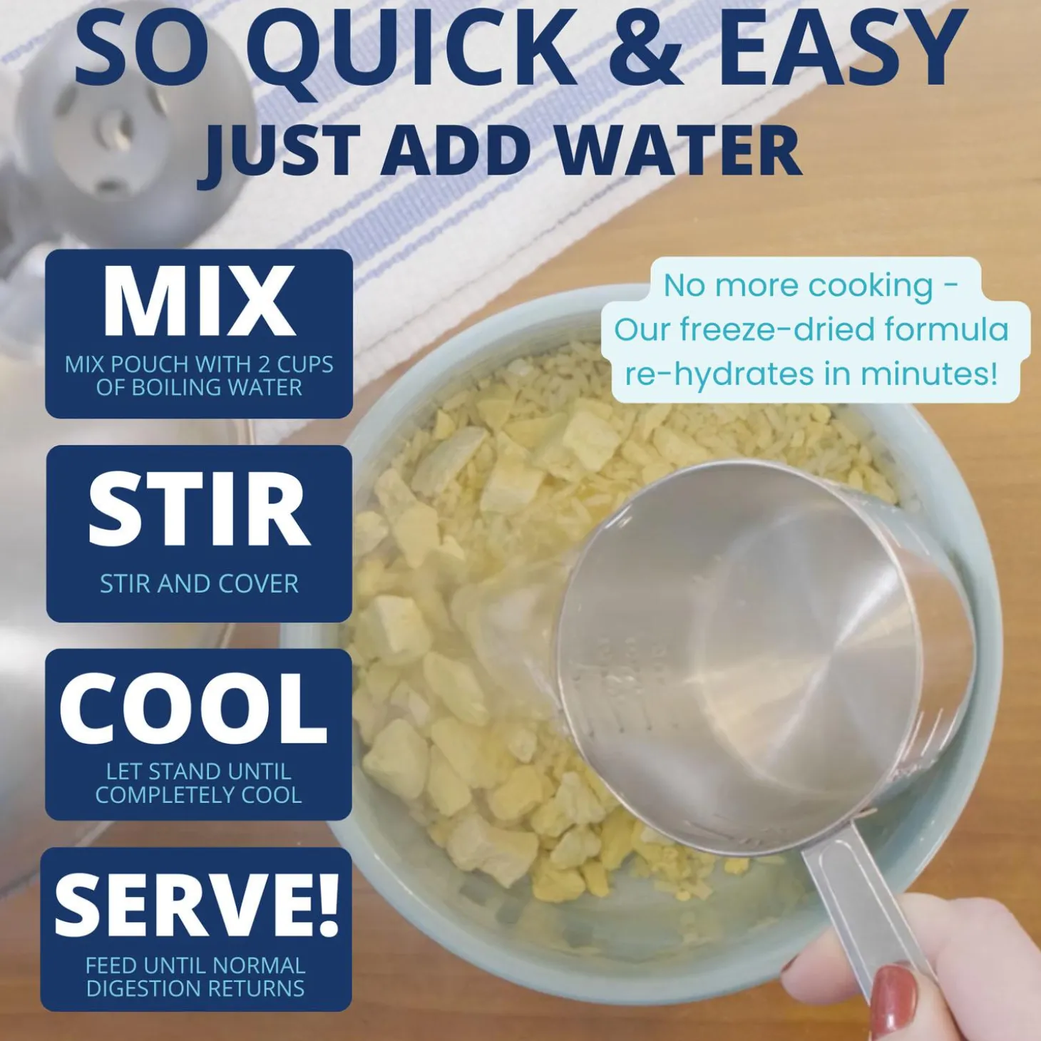 Rice & Chicken Freeze Dried Bland Dog Diet