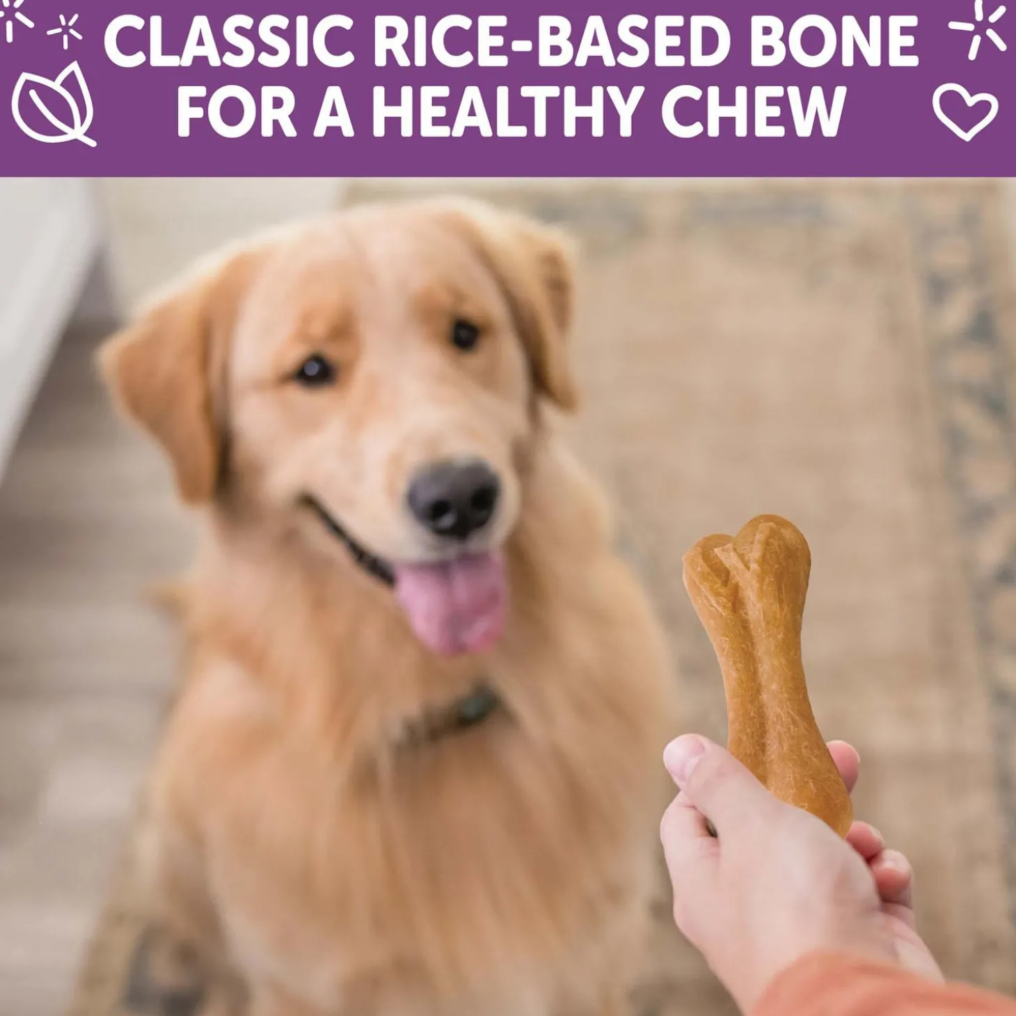Rice Bone Large Chew Dog Treat