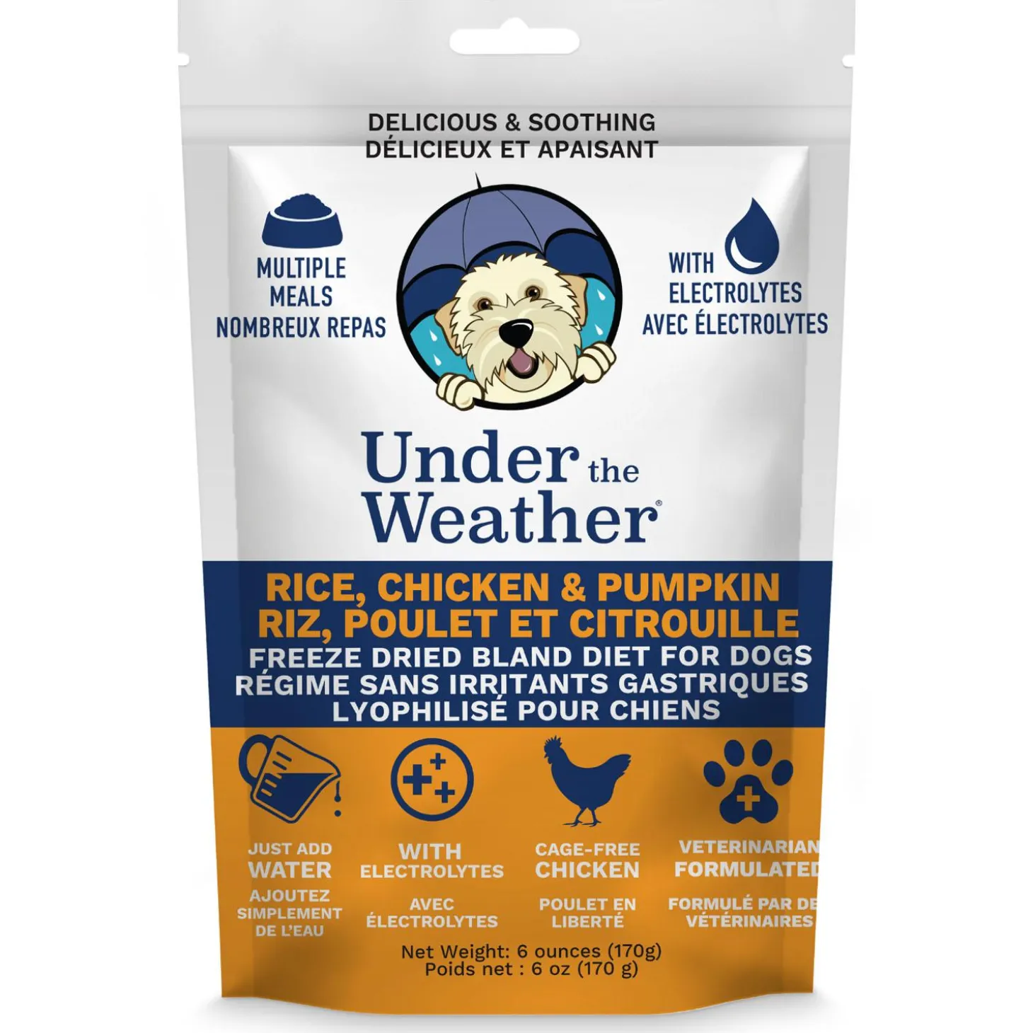 Rice, Chicken & Pumpkin Freeze Dried Bland Dog Diet