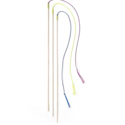 Rod & String Assorted Teaser Cat Toy