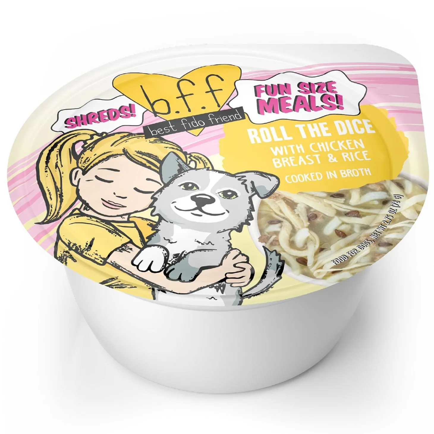 Roll The Dice Chicken Breast & Rice Dog Food