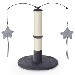 Rotating Teaser Cat Scratching Post