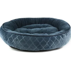 Round Bed Blue
